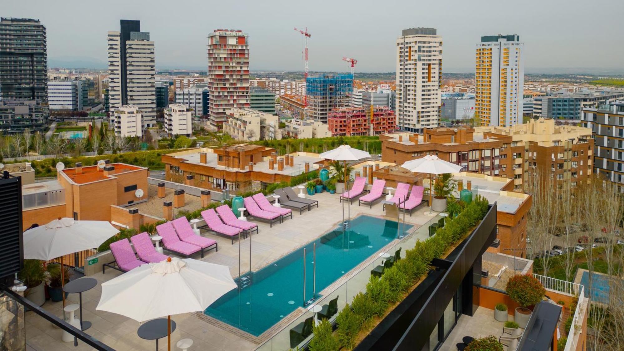 Hotel Pinar Plaza マドリード エクステリア 写真